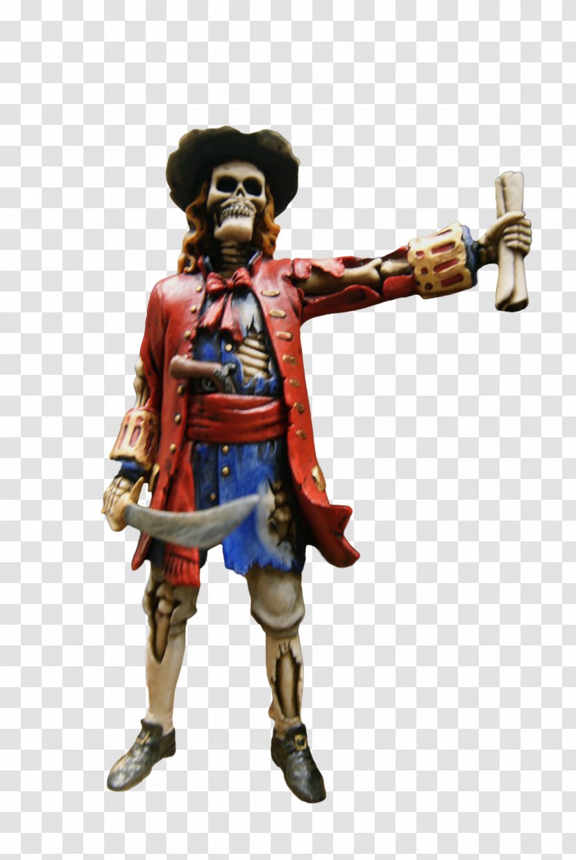 The Skeleton Pirate Piracy - Jolly Roger Transparent PNG
