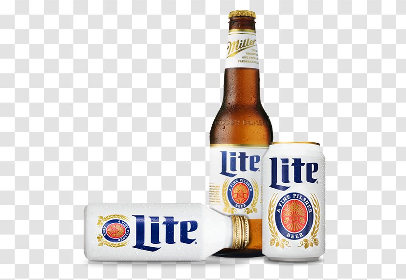 Miller Lite Brewing Company Beer Pale Lager Budweiser Transparent PNG