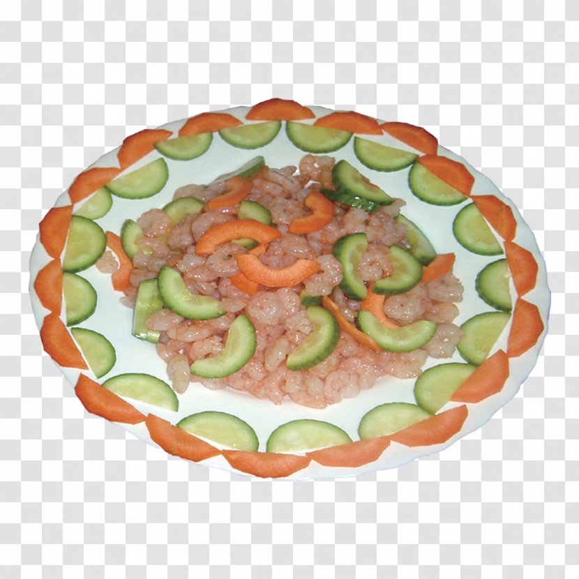 Vegetarian Cuisine Tableware Platter Food Dish - Plate Transparent PNG