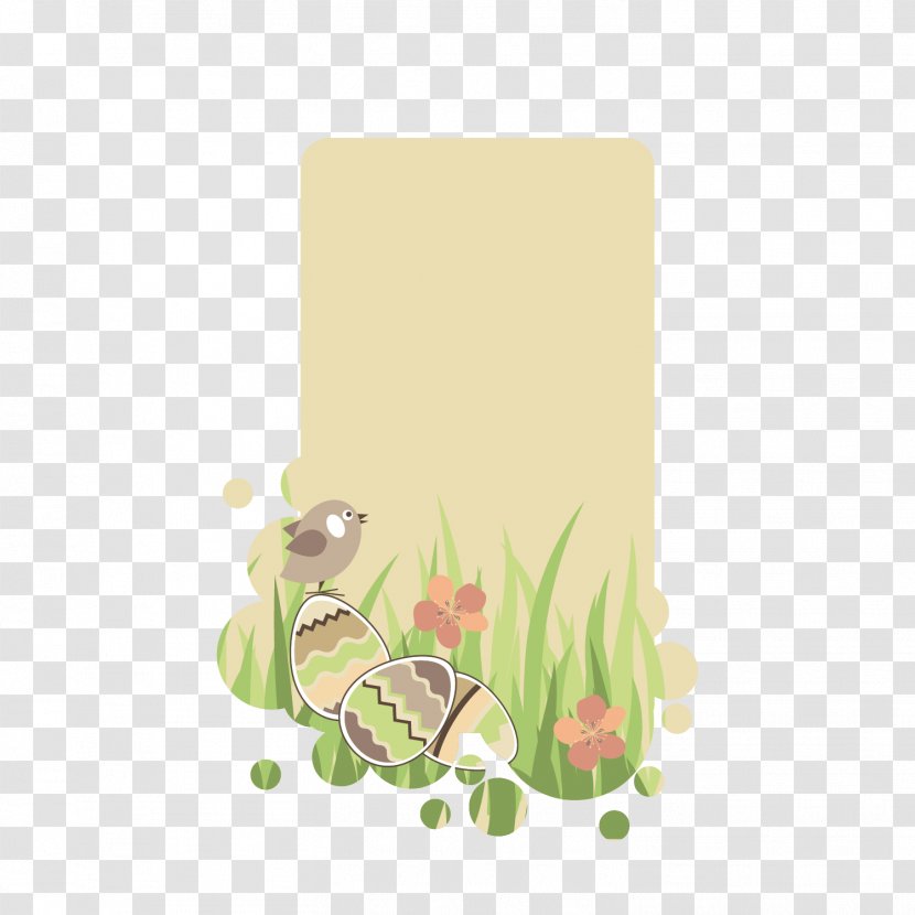 Easter Bunny Egg - Organism - Vector Painting Decorated With Tag Transparent PNG
