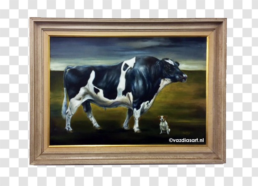 Dairy Cattle Painting Bull Picture Frames Transparent PNG