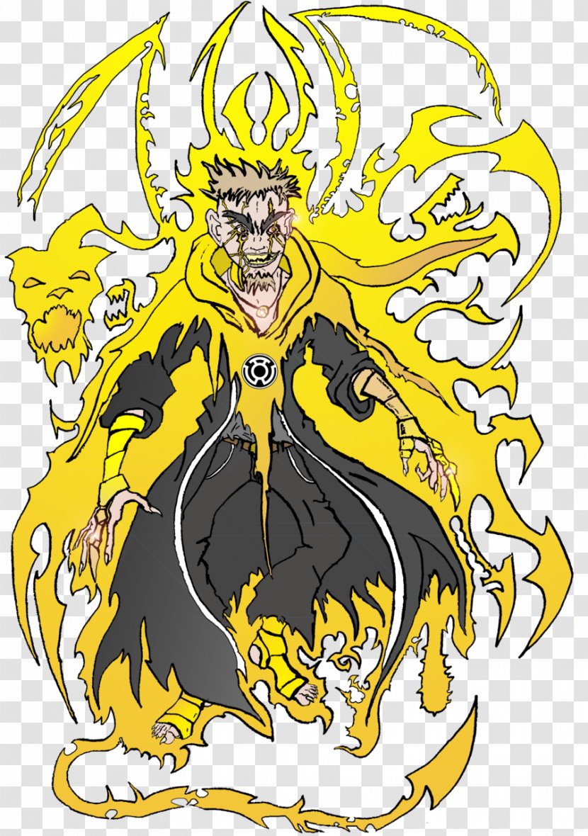 Graphic Design Clip Art - Mythical Creature - Yellow Lantern Transparent PNG