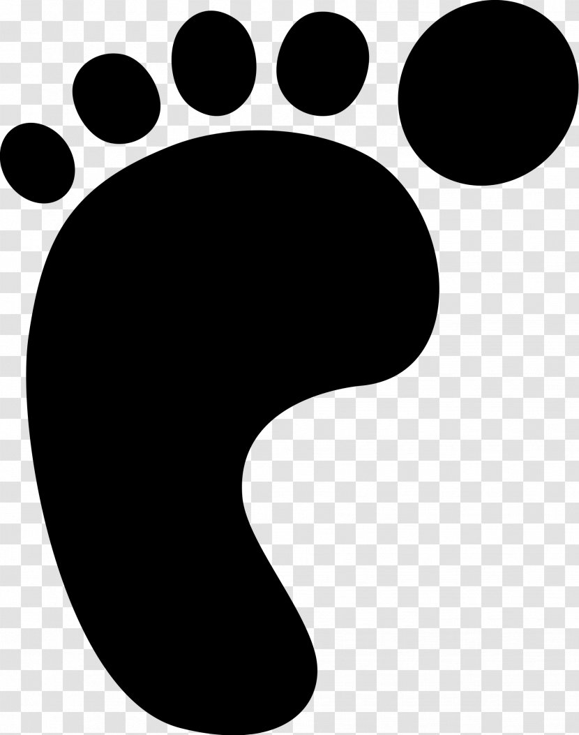 Footprint Clip Art - Black - Lizard Transparent PNG