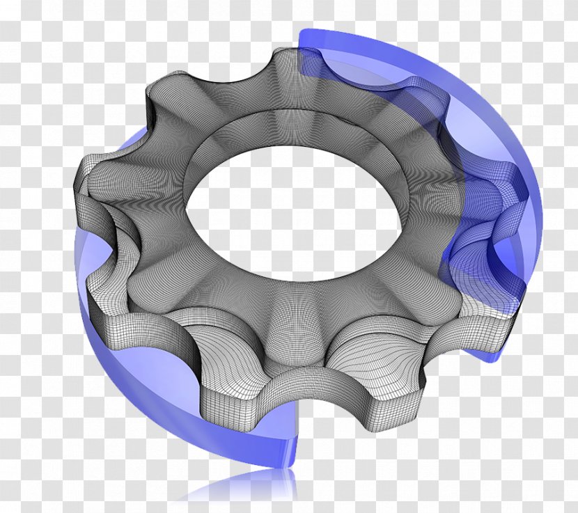 Gerotor Computational Fluid Dynamics ANSYS CFX TwinMesh Gear - Ansys - Highlight Transparent PNG