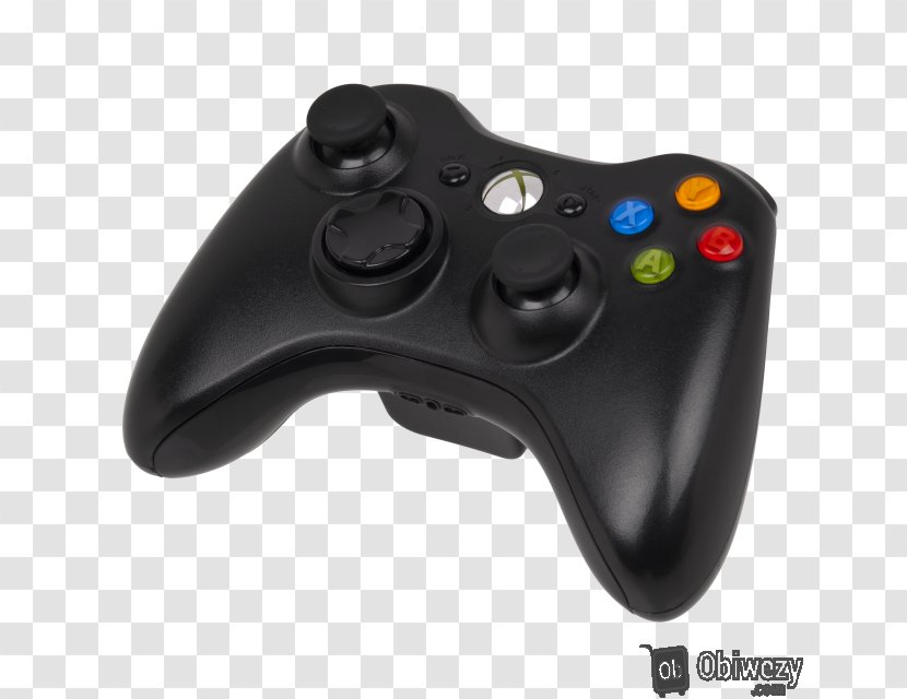 Xbox One Controller 360 Black - Wireless Transparent PNG
