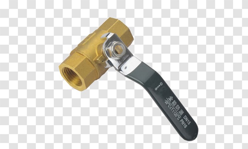 Tool Angle - Brass Gas Ball Valve Transparent PNG