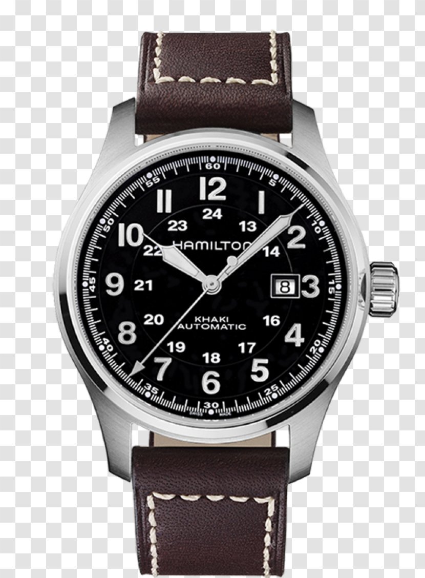 Hamilton Khaki King Field Quartz Watch Company Amazon.com Transparent PNG
