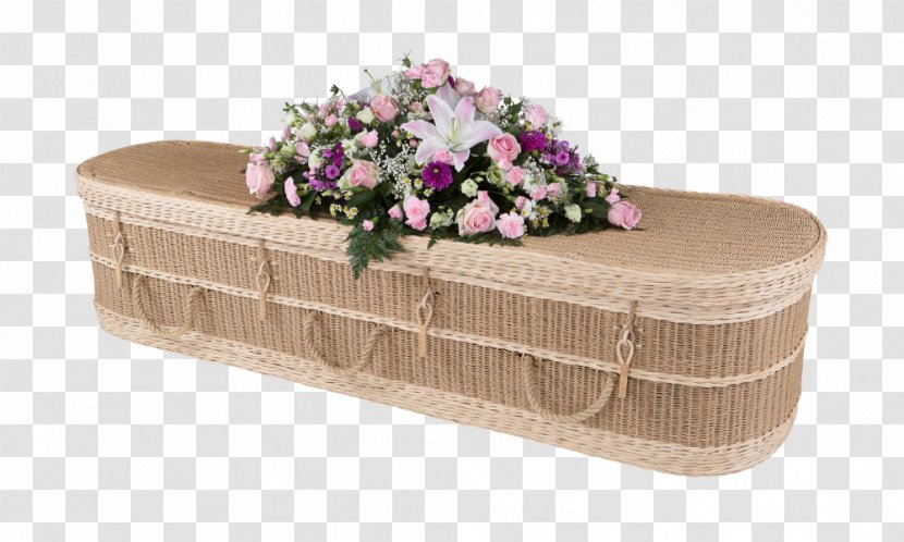 Wicker Coffin Basket Weaving - Hand Painted Banana Transparent PNG