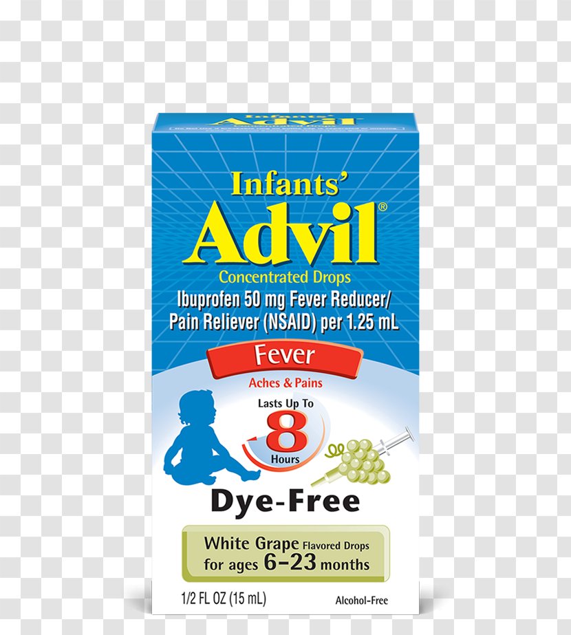 Ibuprofen Infant's Advil Child Fever - Brand Transparent PNG