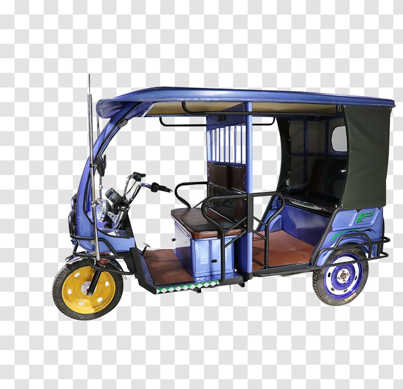 Rickshaw Car Electric Trike Vehicle Tricycle - Bicycle Transparent PNG