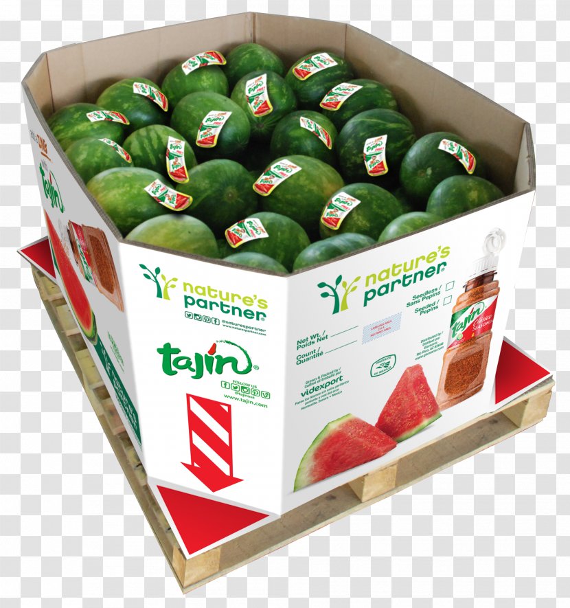 Tajín Watermelon Vegetable Mexican Cuisine - Label Transparent PNG