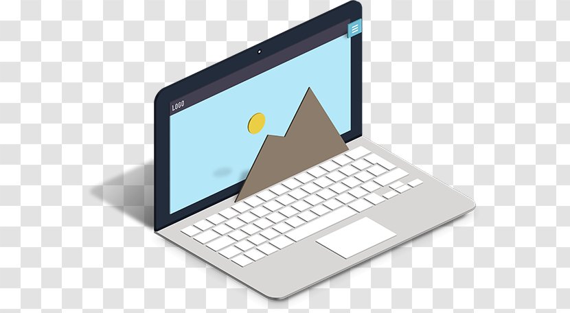 Laptop Netbook Web Development Responsive Design Logo - Service Transparent PNG