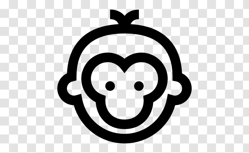 Monkey Common Chimpanzee Clip Art - Facial Expression - Year Of The Transparent PNG