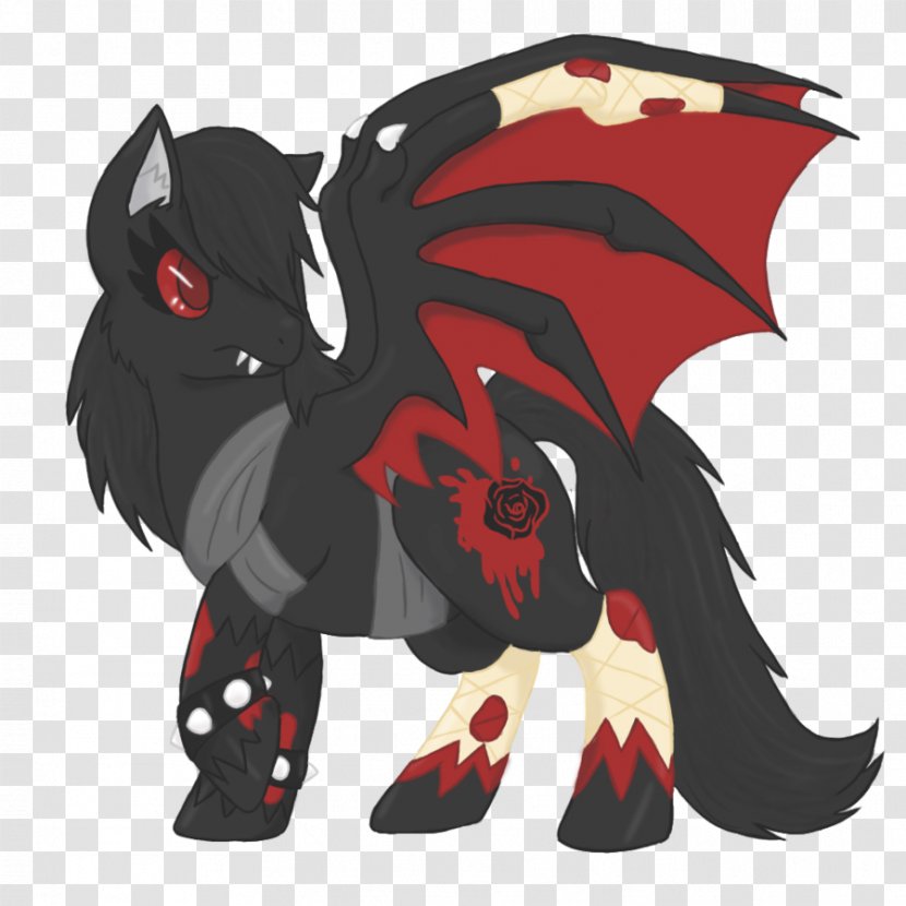 Pony Drawing Cartoon Horse - Blood - Rose Transparent PNG