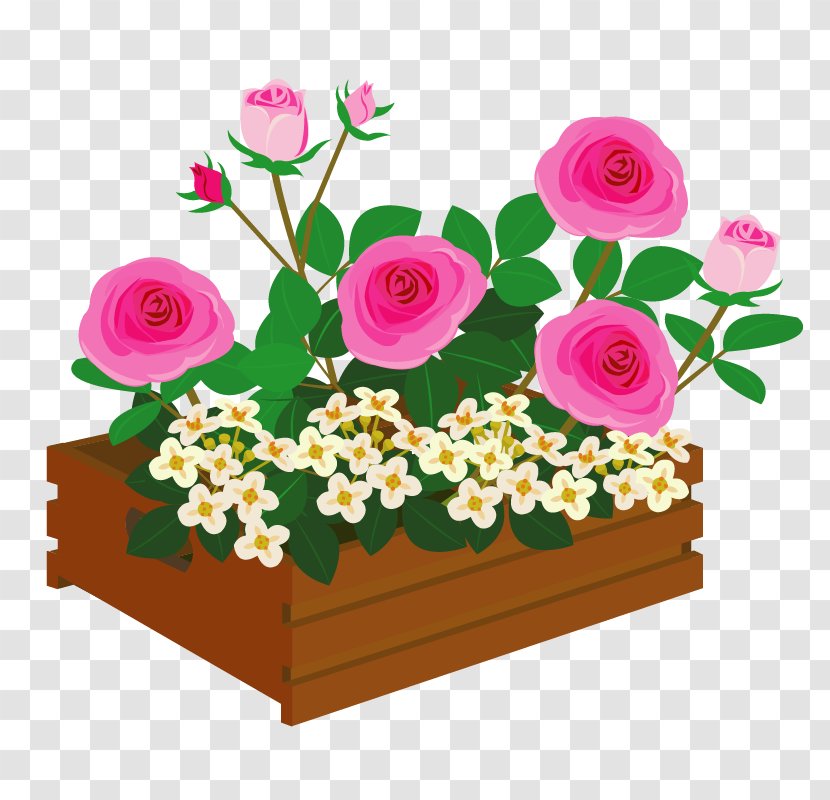 Garden Roses Illustration Floral Design Flower Bouquet Transparent PNG