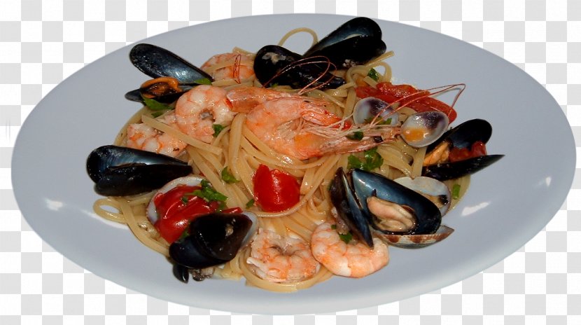 Spaghetti Alla Puttanesca Portuguese Cuisine Italian Linguine Recipe - Vermicelli - Linguini Transparent PNG