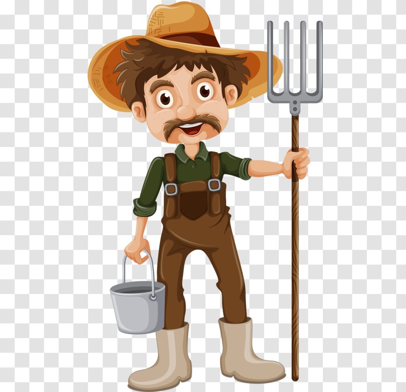 Royalty-free Drawing Clip Art - Stock Photography - Cartoon Farmer Transparent PNG