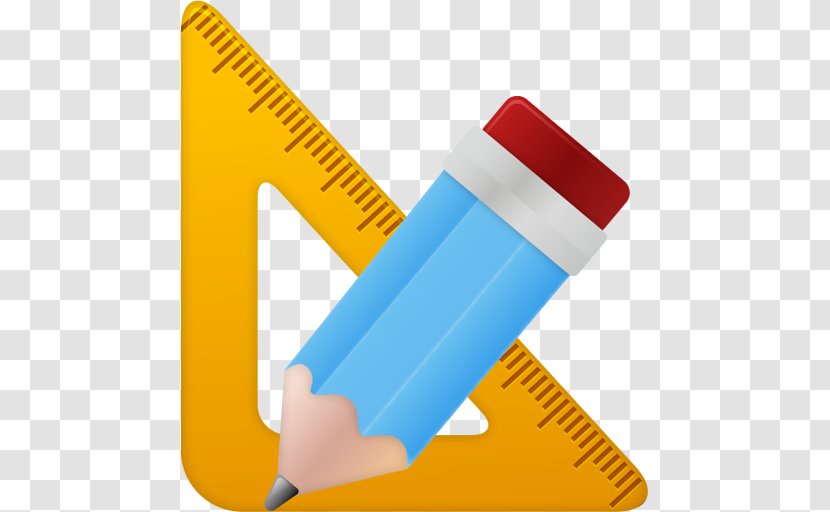 Angle Yellow - Ruler - Tools 2 Transparent PNG