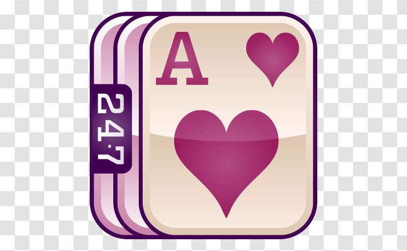 247 Solitaire Summer Freecell & Spider Patience - Heart - Spaider Transparent PNG