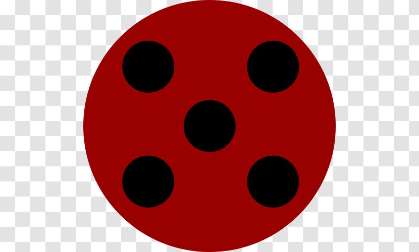 Circle Point Pattern - Red - Insect Transparent PNG