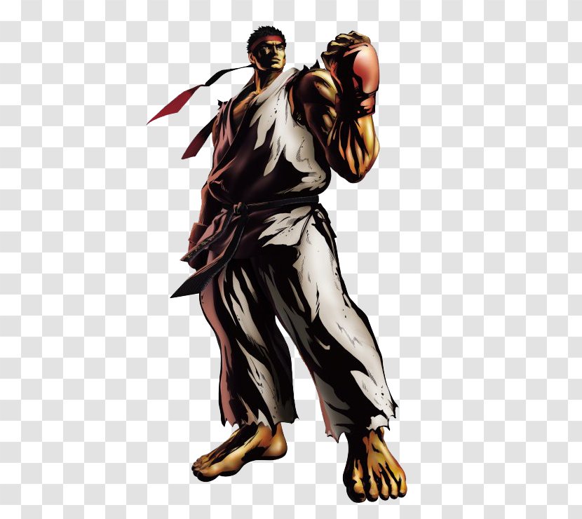 Marvel Vs. Capcom 3: Fate Of Two Worlds Ultimate 3 Ryu Street Fighter IV Gouken - Silhouette - Frame Transparent PNG
