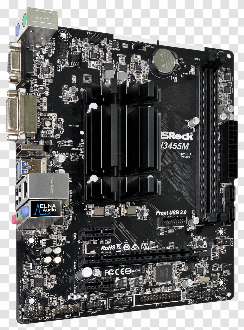 Computer Cases & Housings Motherboard MicroATX ASUS B150M-K D3 - Io Card - Identification Transparent PNG