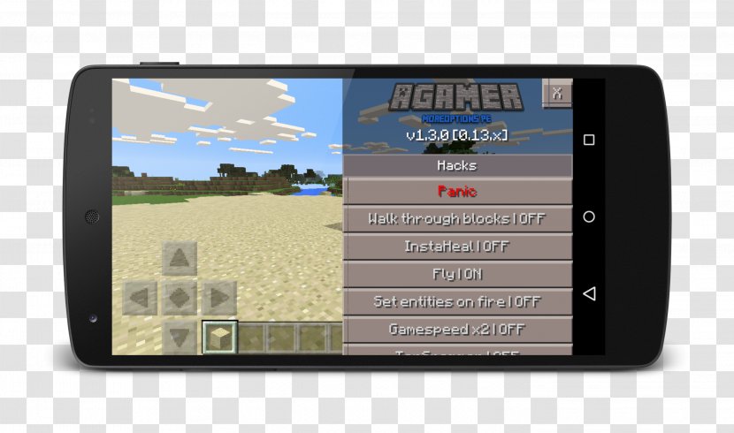 Minecraft: Pocket Edition Smartphone Multiplayer Video Game Mob - Technology - Handheld Devices Transparent PNG