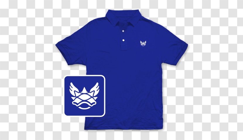 Polo Shirt T-shirt Sleeve Collar - Navy Blue Transparent PNG