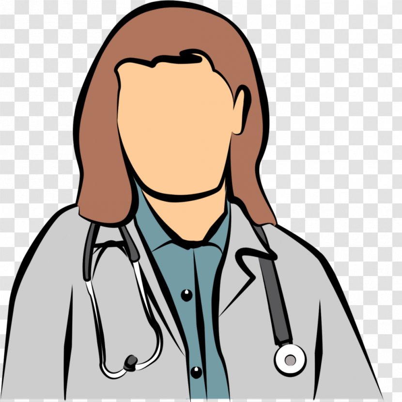 Physician Surgeon Clip Art - Conversation - Female Doctor Clipart Transparent PNG