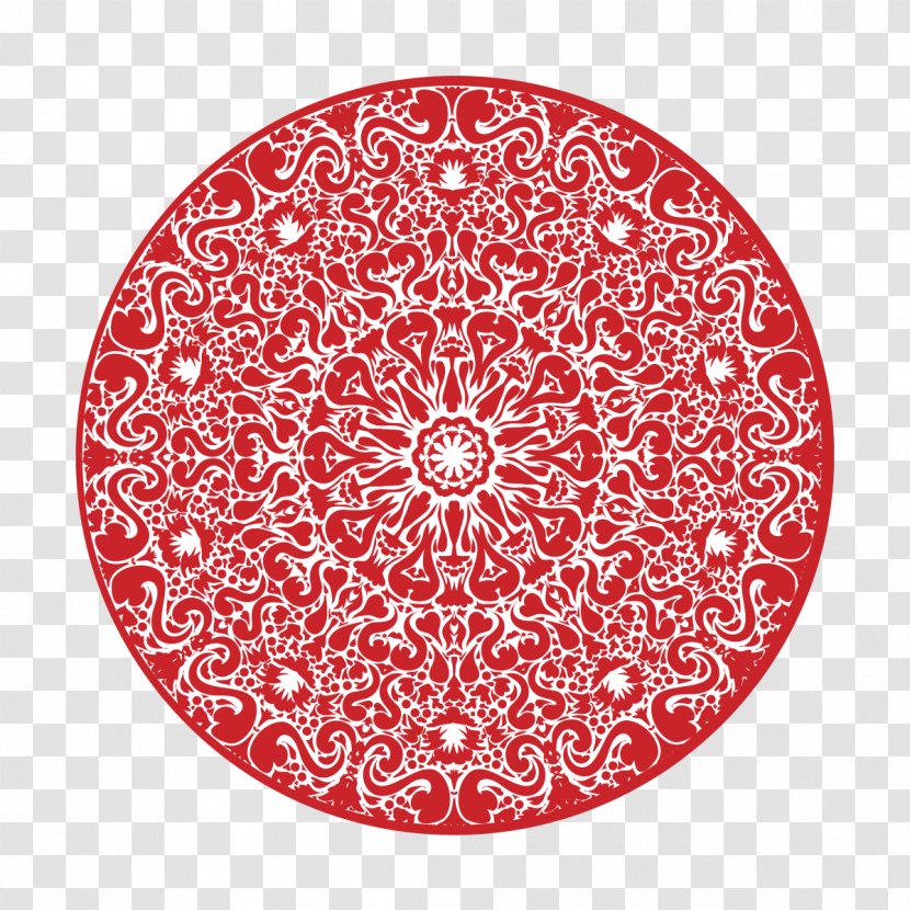 Floral Circle - Nail - Motif Kaleidoscope Transparent PNG
