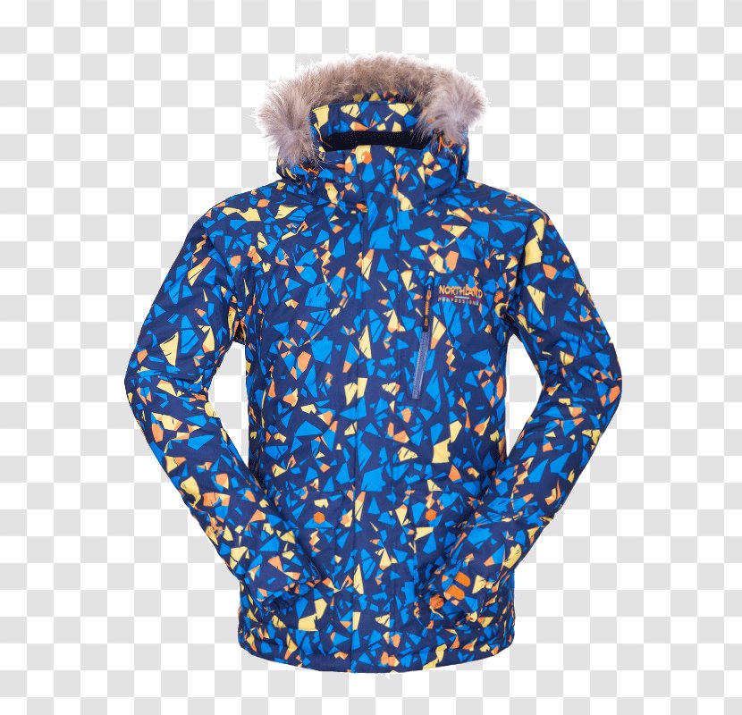 Hoodie Bluza Jacket Sleeve - Cobalt Blue Transparent PNG