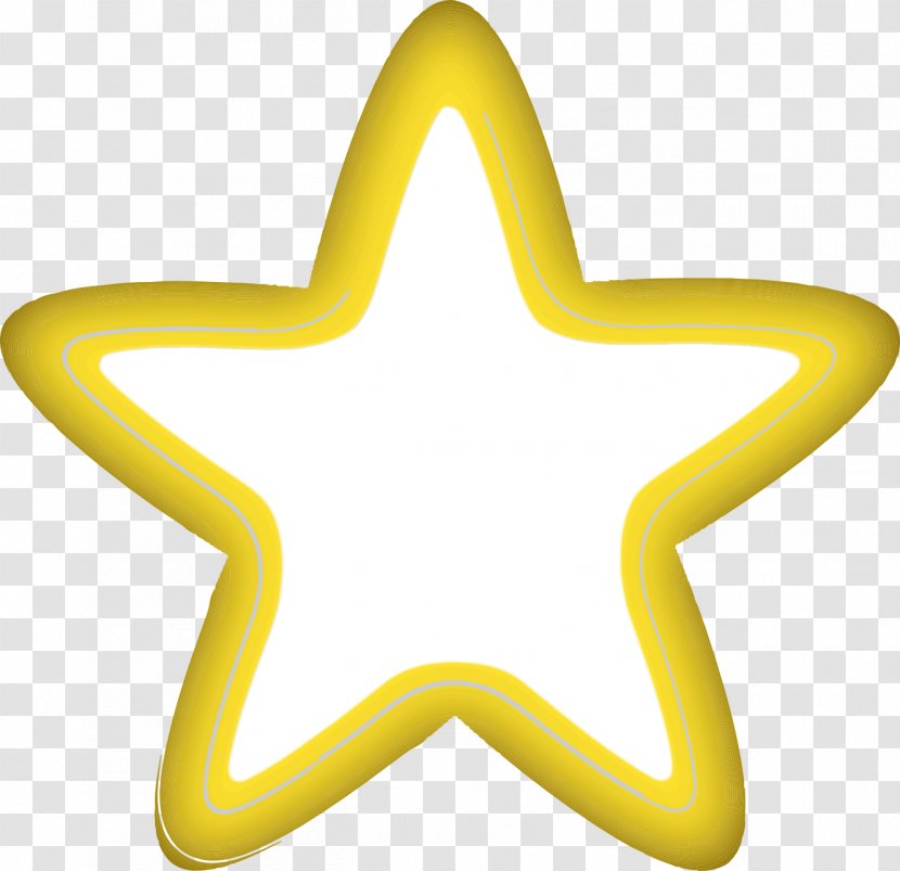 Christmas Bookmark KakaoStory - Symbol - Picture Of Yellow Star Transparent PNG
