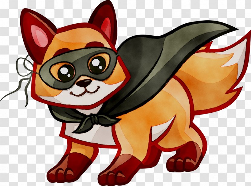 Clip Art Red Fox Drawing - Fictional Character - Fennec Transparent PNG