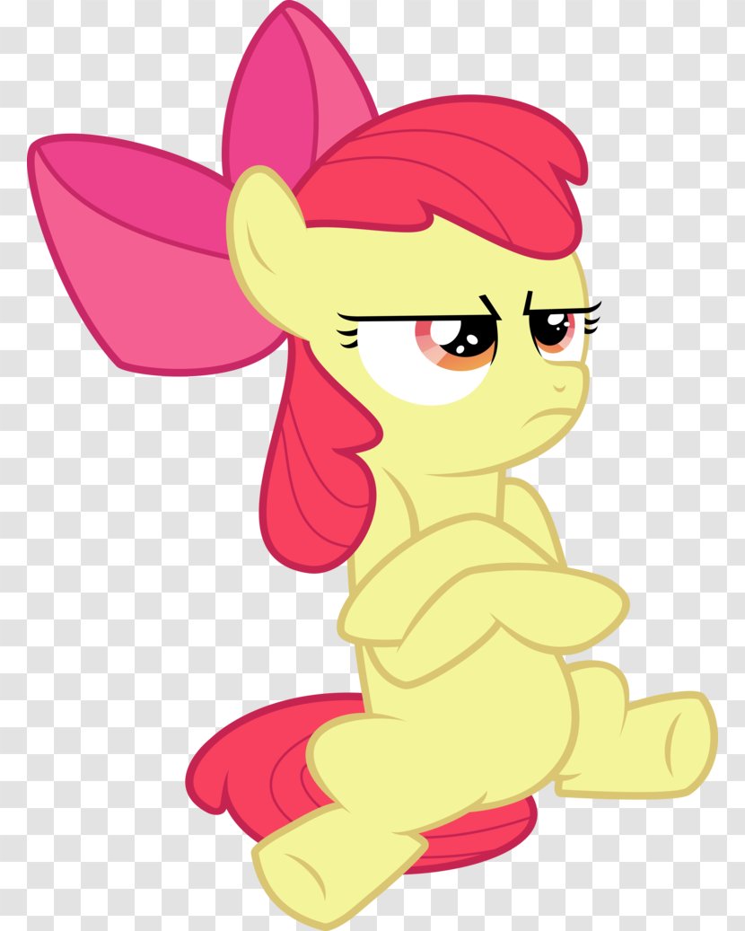 Apple Bloom Pony Animation Clip Art - Silhouette - Cartoon Transparent PNG