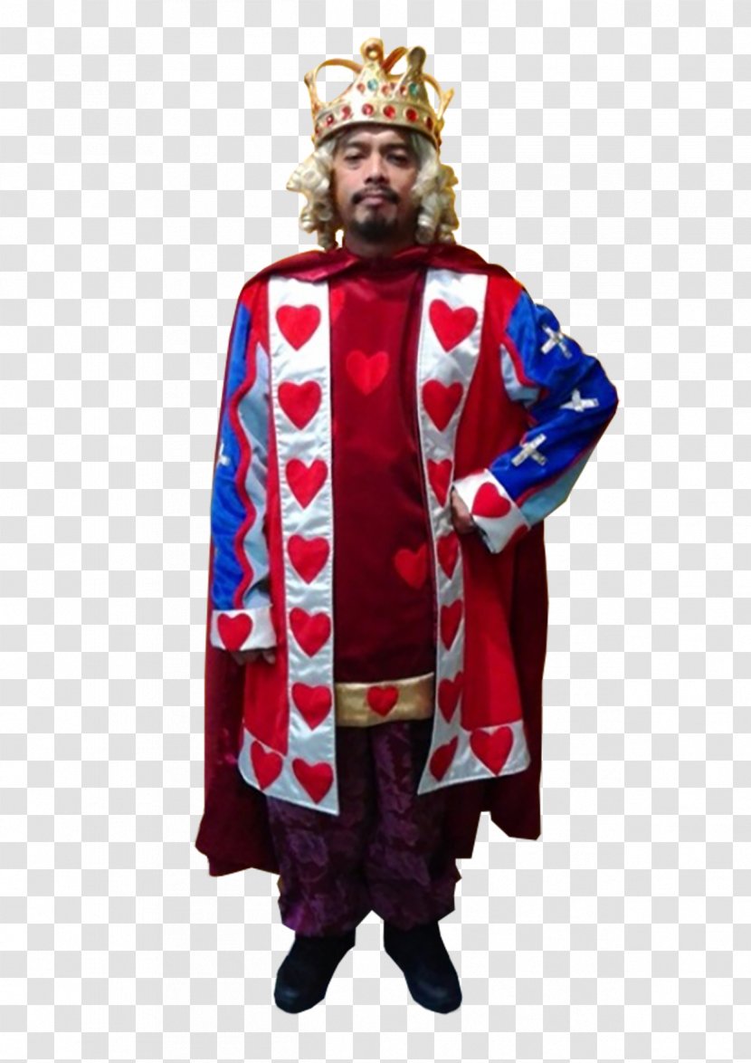 Robe Costume Design - King Of Hearts Transparent PNG