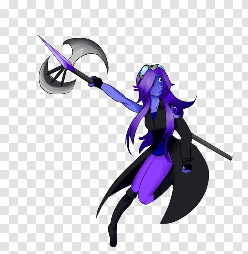 Yume A. S. Tanzanite Cordierite Purple Gemstone - Fictional Character - Maniac Transparent PNG