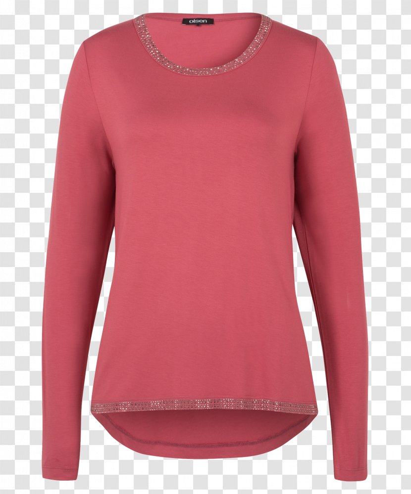 T-shirt Sleeve Sweater Cotton Merino - Shirt Transparent PNG