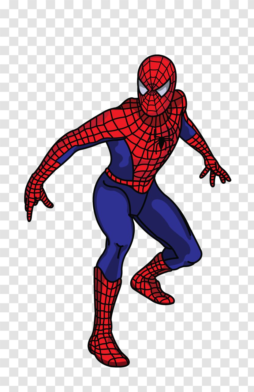 Spider-Man Drawing Image Sketch Tutorial - Spiderman Transparent PNG