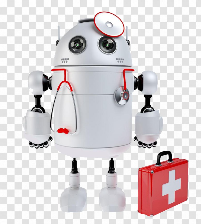 Medical Robot Physician Nursing Health Care - Nurse Practitioner - White Doctor Transparent PNG