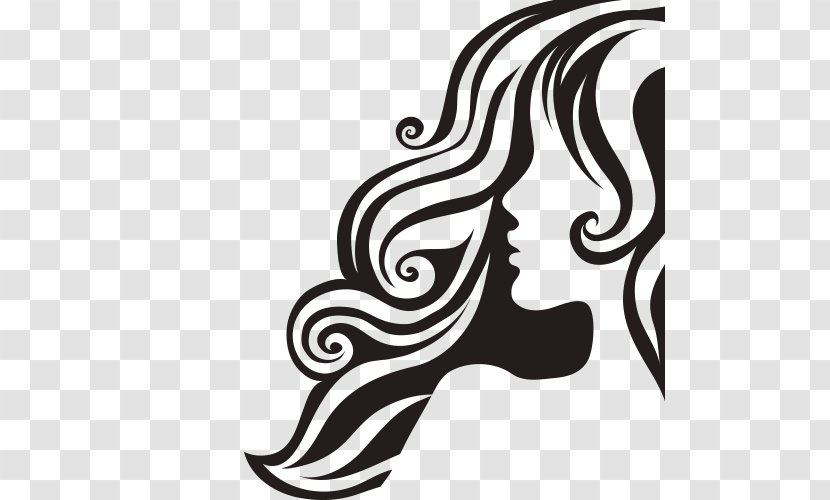 Artificial Hair Integrations Beauty Parlour Logo - Monochrome Photography - Artwork Woman Transparent PNG