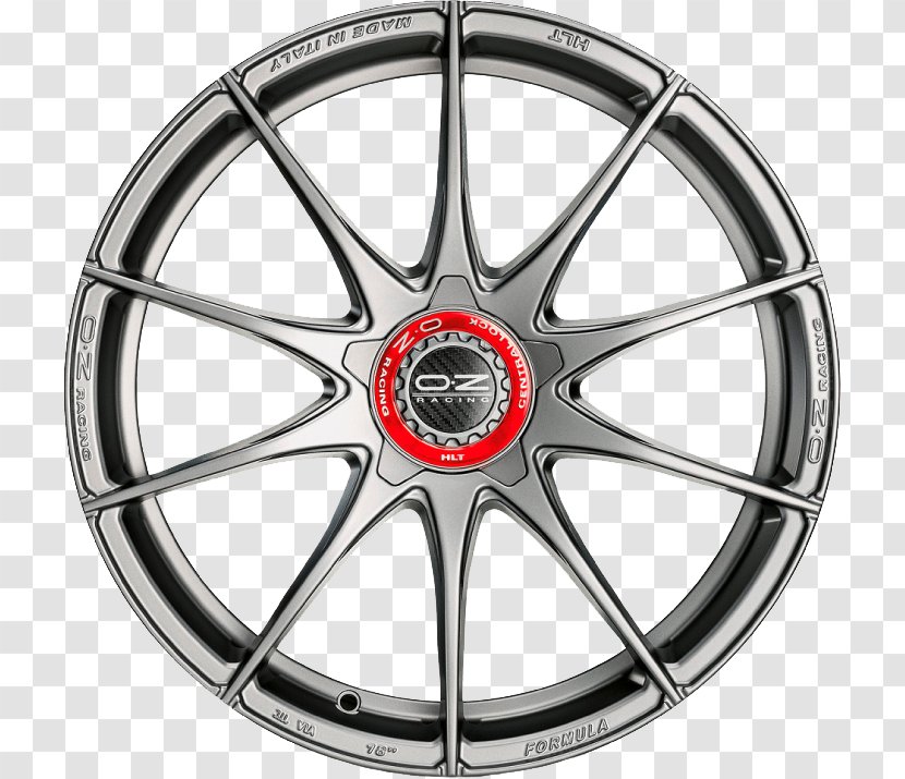 Car Rim Spoke Wheel OZ Group - Hardware - Formula One Tyres Transparent PNG