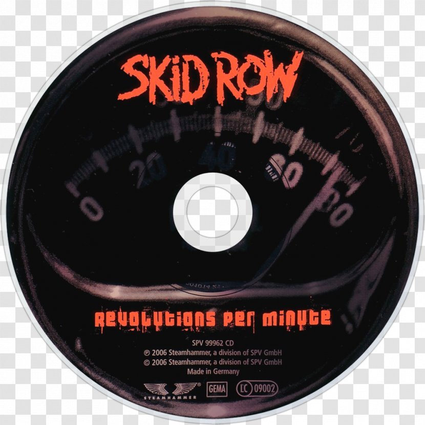 Compact Disc 40 Seasons: The Best Of Skid Row Revolutions Per Minute Album - Flower Transparent PNG