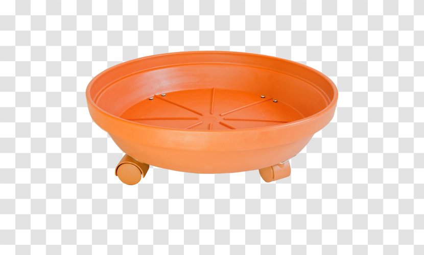 Plastic Bowl - Orange - Design Transparent PNG