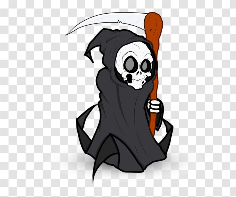 Death Halloween Clip Art - Take The Skull Of Crutch Transparent PNG