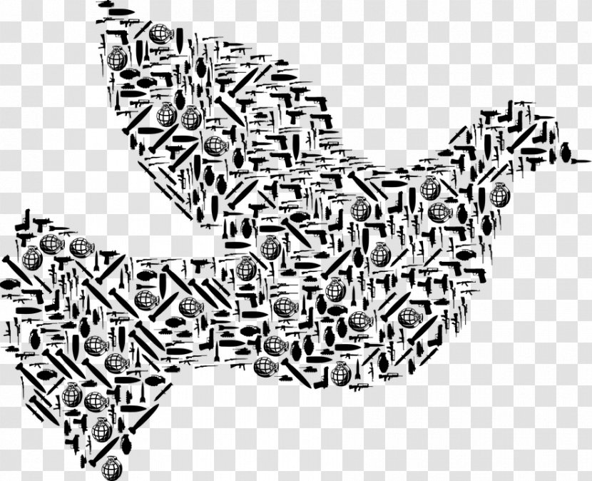 War Columbidae ハト派 Peace Clip Art - Drawing - Mammal Transparent PNG