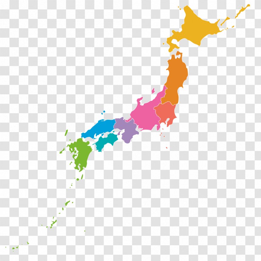 Japan Map Clip Art - World Transparent PNG