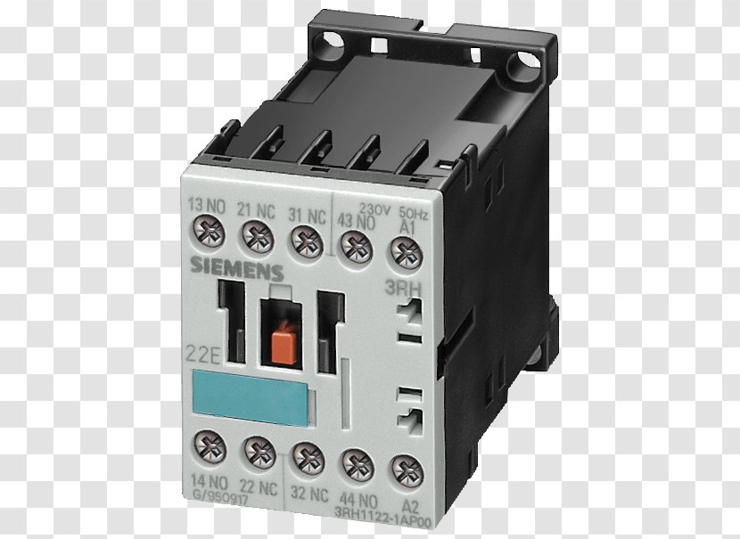 Relay Contactor Electrical Switches Ampere Circuit Breaker - Nema Size - Electronic Component Transparent PNG
