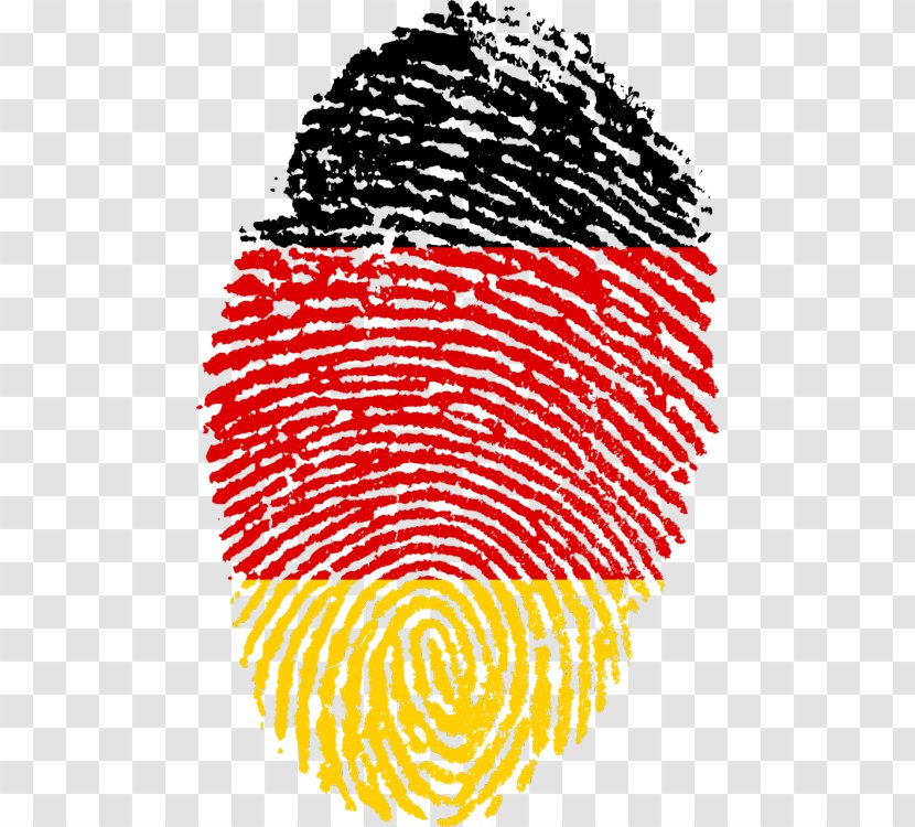 Clip Art Flag Of Germany Fingerprint - Text - Bonn Transparent PNG