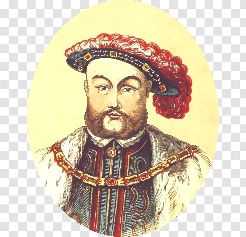 Henry VIII Monarch House Of Tudor Clip Art - Headgear - Crown Clipart Transparent PNG