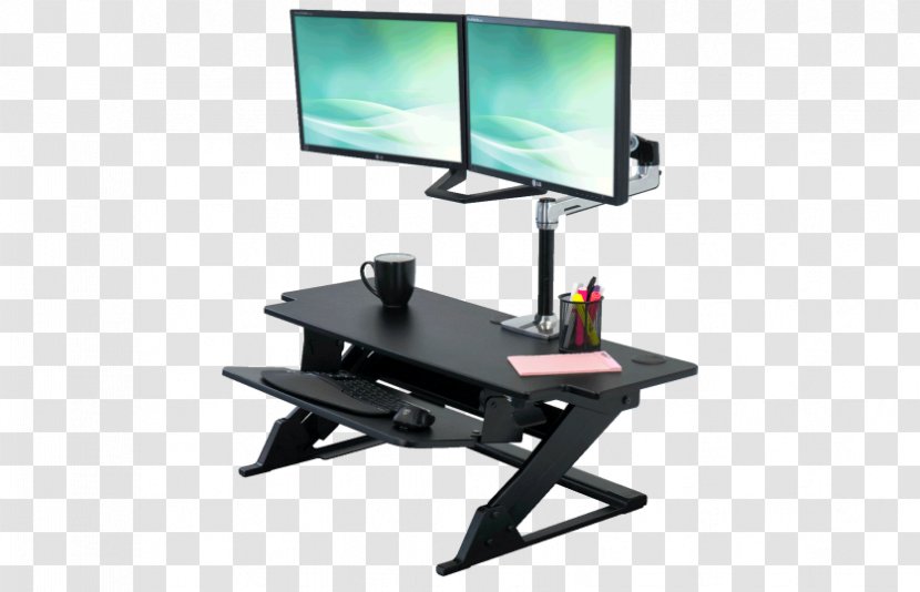 Standing Desk Computer Sit-stand - Varidesk - Table Transparent PNG